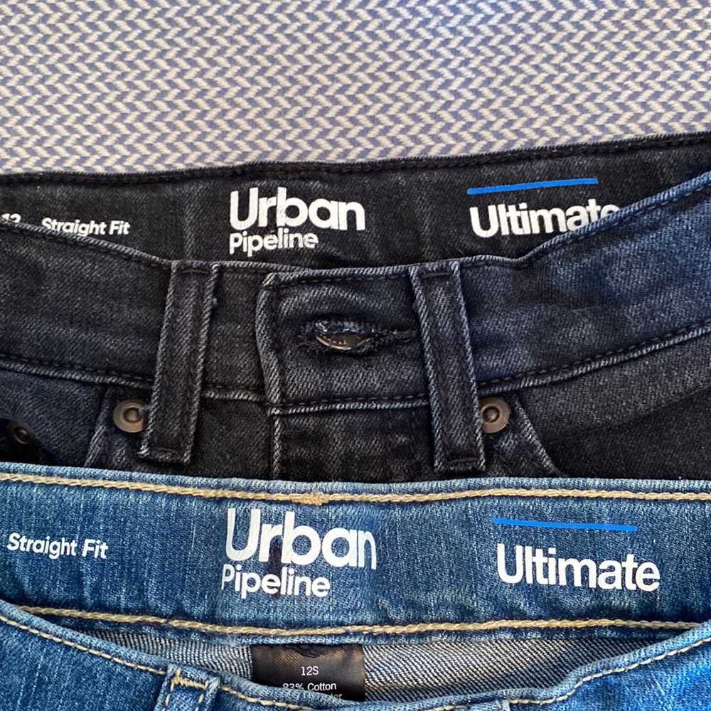2 pairs of boys jeans